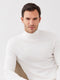 Turtleneck Long Sleeve Men's Tricot Sweater